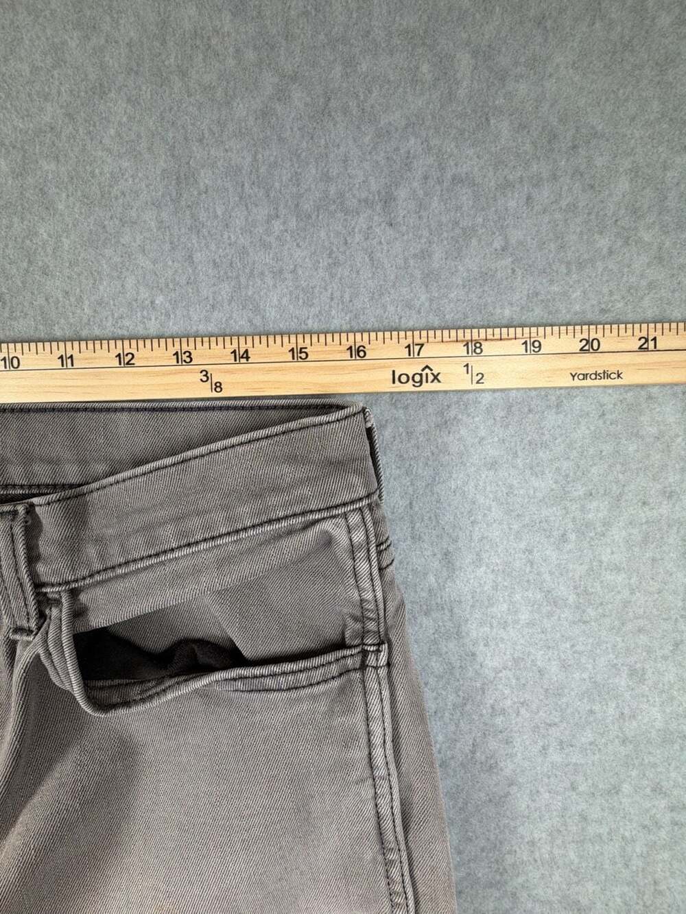 Levi's 511 Slim Fit Jeans 32x30 Gray - Picture 3 of 7